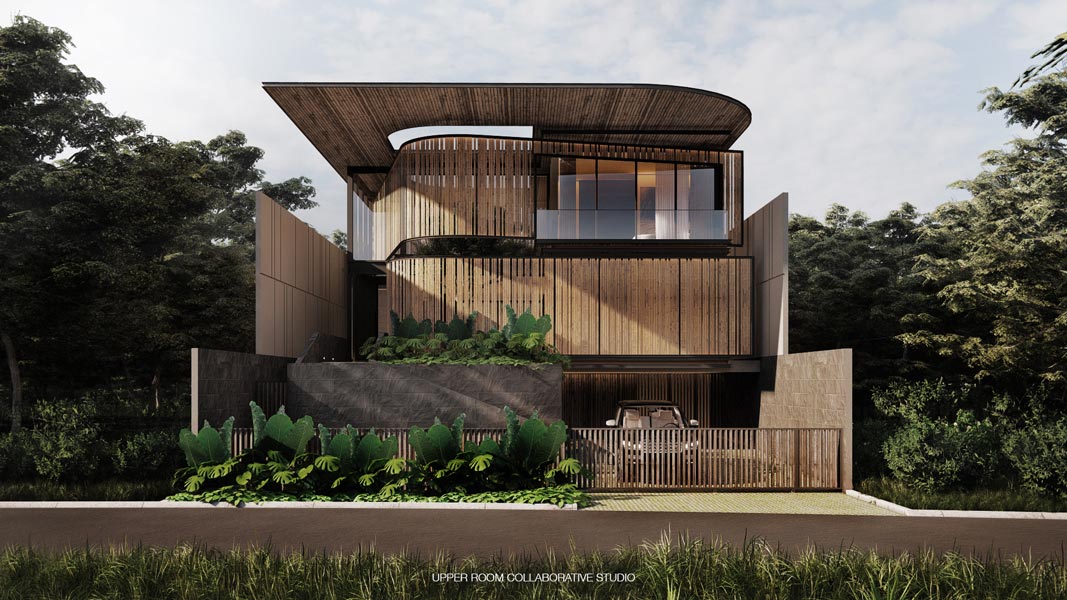 ENFOLDING HOUSE